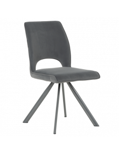 Трапезен стол CRAVEN 2 - сив MJ 3