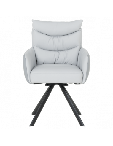 Трапезен стол LURGAN - сив 68