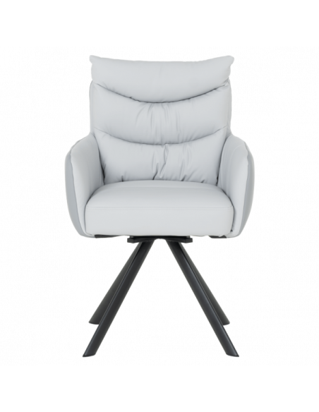 Трапезен стол LURGAN - сив 68