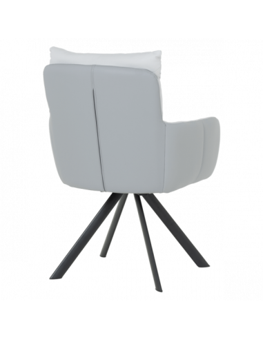 Трапезен стол LURGAN - сив 68