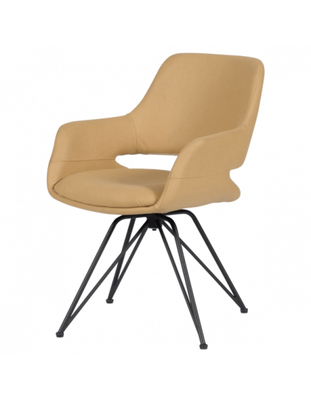 Трапезен стол DEVON - жълт SF 1