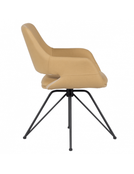 Трапезен стол DEVON - жълт SF 1