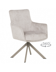 Трапезен стол VALGA - крем