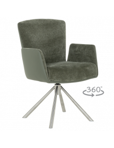 Трапезен стол SINDI - зелен