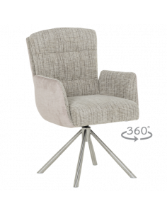 Трапезен стол KEILA - бежов