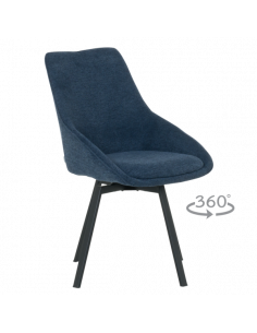 Трапезен стол WIGAN - син BF 5