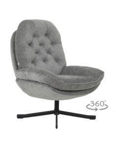 Кресло BRAGA - сиво