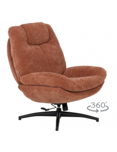 Кресло с табуретка PORTO - охра 2