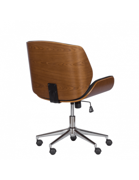 Президентски офис стол Carmen 6405 - орех-черен