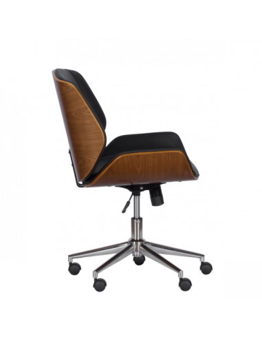 Президентски офис стол Carmen 6405 - орех-черен