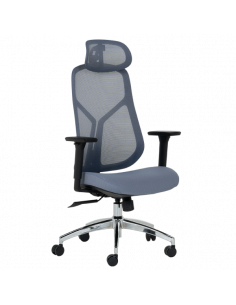 Ергономичен стол Carmen 7901 - син