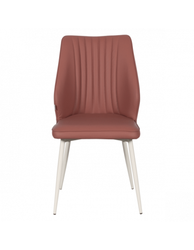 Трапезен стол LAREDO 1 Y силиконова кожа - керемида 21