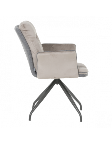 Трапезен стол MARLOW 2 - мишо сив BF 2