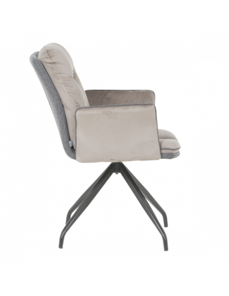 Трапезен стол MARLOW 2 - мишо сив BF 2