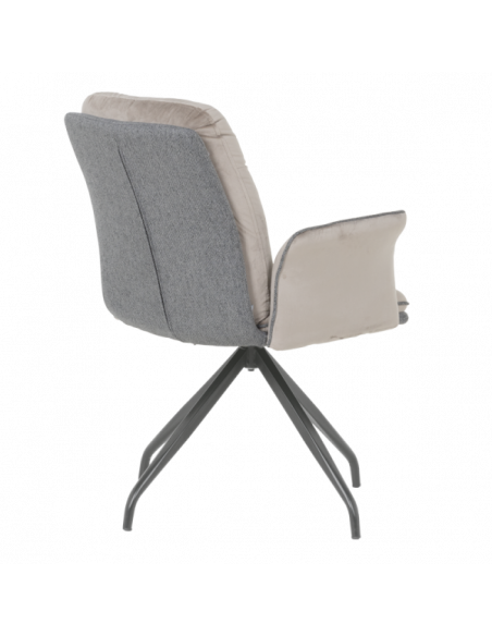 Трапезен стол MARLOW 2 - мишо сив BF 2