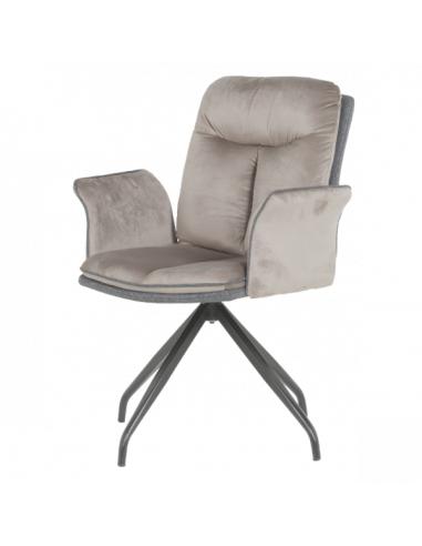 Трапезен стол MARLOW 2 - мишо сив BF 2