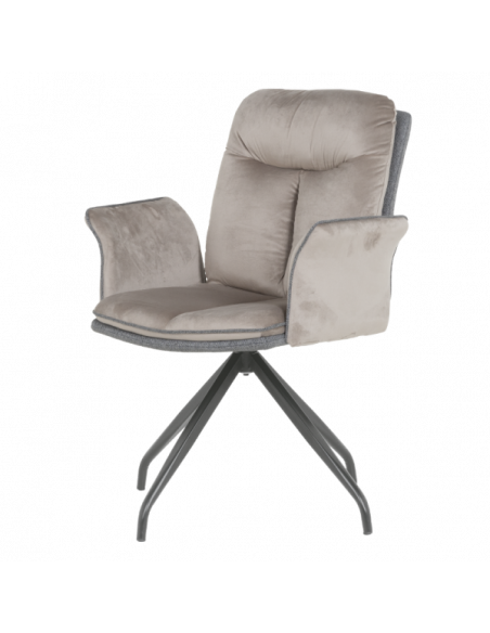 Трапезен стол MARLOW 2 - мишо сив BF 2