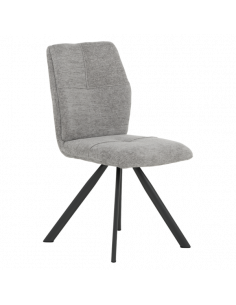 Трапезен стол MALDON - сив R 07