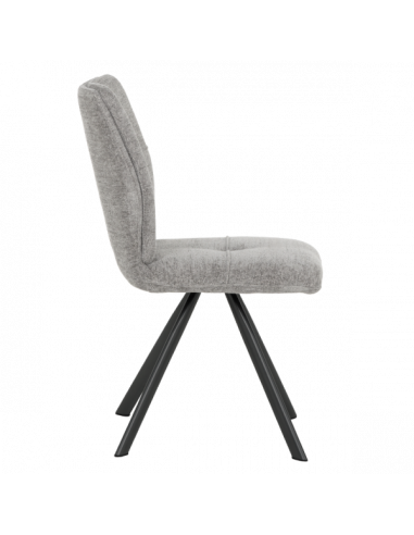 Трапезен стол MALDON - сив R 07