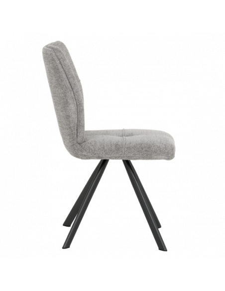 Трапезен стол MALDON - сив R 07