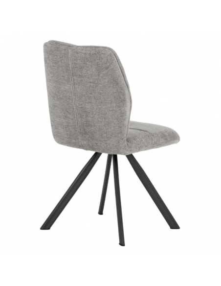 Трапезен стол MALDON - сив R 07