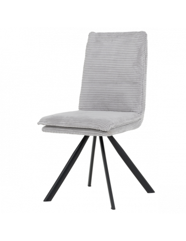 Трапезен стол ELY N - сив 86 N