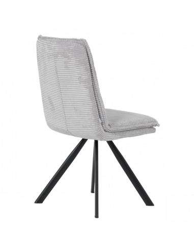 Трапезен стол ELY N - сив 86 N