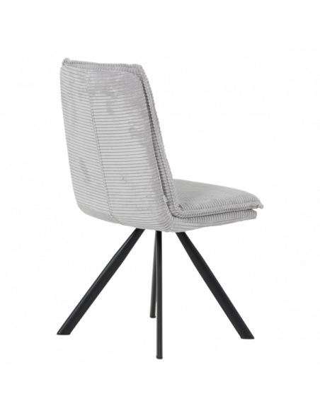 Трапезен стол ELY N - сив 86 N