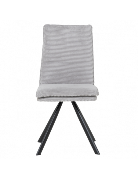 Трапезен стол ELY N - сив 86 N