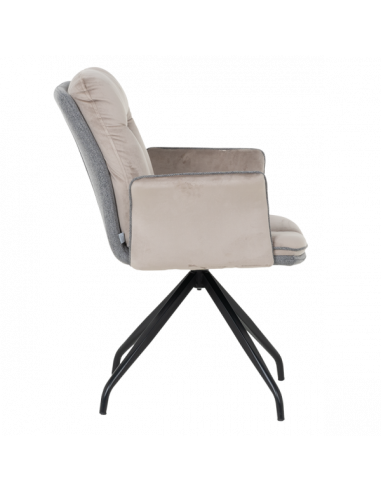 Трапезен стол MARLOW - мишо сив BF 2