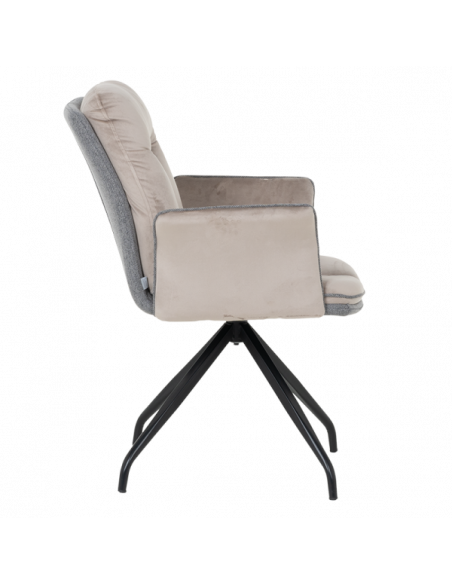 Трапезен стол MARLOW - мишо сив BF 2