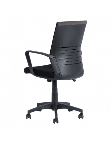 Работен офис стол Carmen 7041 - черен - сив