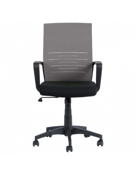 Работен офис стол Carmen 7041 - черен - сив