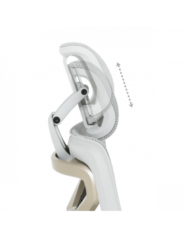 Ергономичен стол DIJON - сив