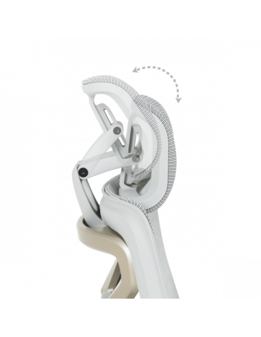 Ергономичен стол DIJON - сив