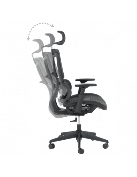 Ергономичен стол BREST - черен