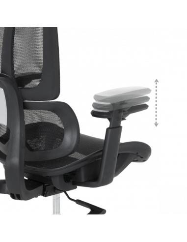 Ергономичен стол BREST - черен