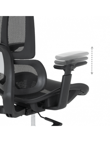 Ергономичен стол BREST - черен