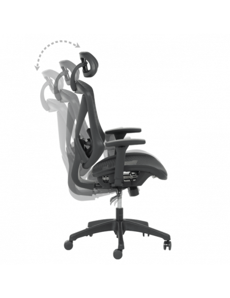 Ергономичен стол CAEN - черен