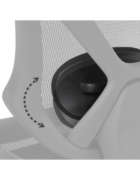 Ергономичен стол CAEN - черен