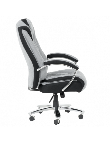 Президентски офис стол Carmen 6201 - сив