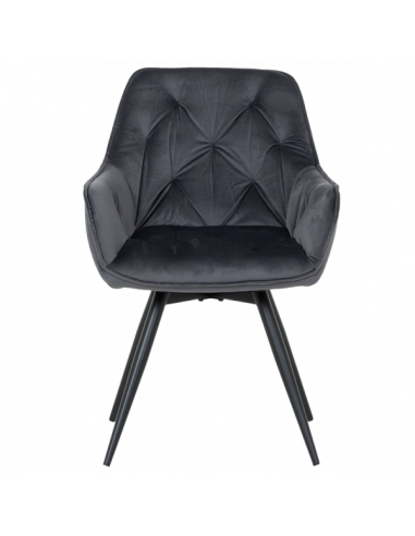 Трапезен стол LATINA PREMIUM - тъмносив