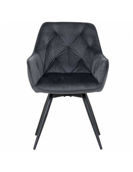 Трапезен стол LATINA PREMIUM - тъмносив