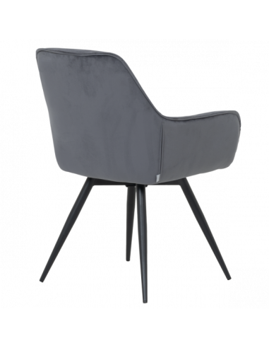 Трапезен стол LATINA PREMIUM - тъмносив