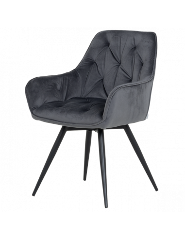 Трапезен стол LATINA PREMIUM - тъмносив