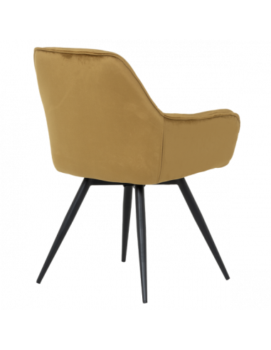 Трапезен стол LATINA PREMIUM - жълт