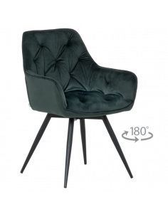 Трапезен стол LATINA PREMIUM - зелен