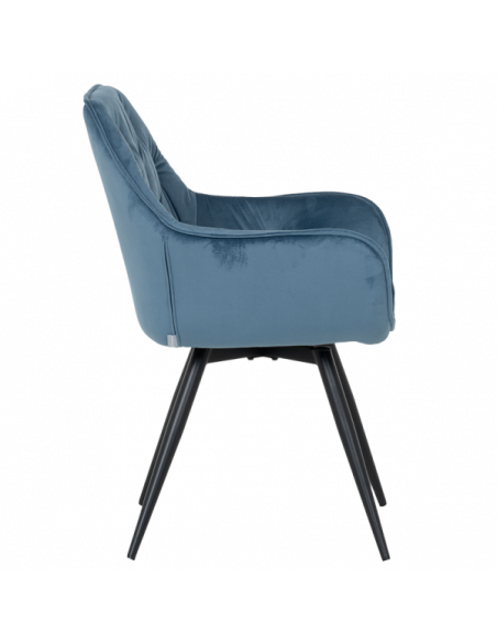 Трапезен стол LATINA PREMIUM - син