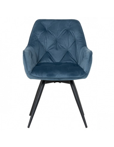 Трапезен стол LATINA PREMIUM - син