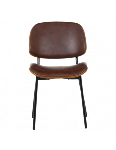 Посетителски стол Carmen 1180 - орех-искрящо кафяв 2